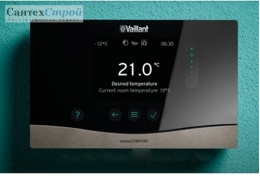 Программируемый погодозависимый регулятор с сенсорным управлением Vaillant sensoCOMFORT VRC 720 